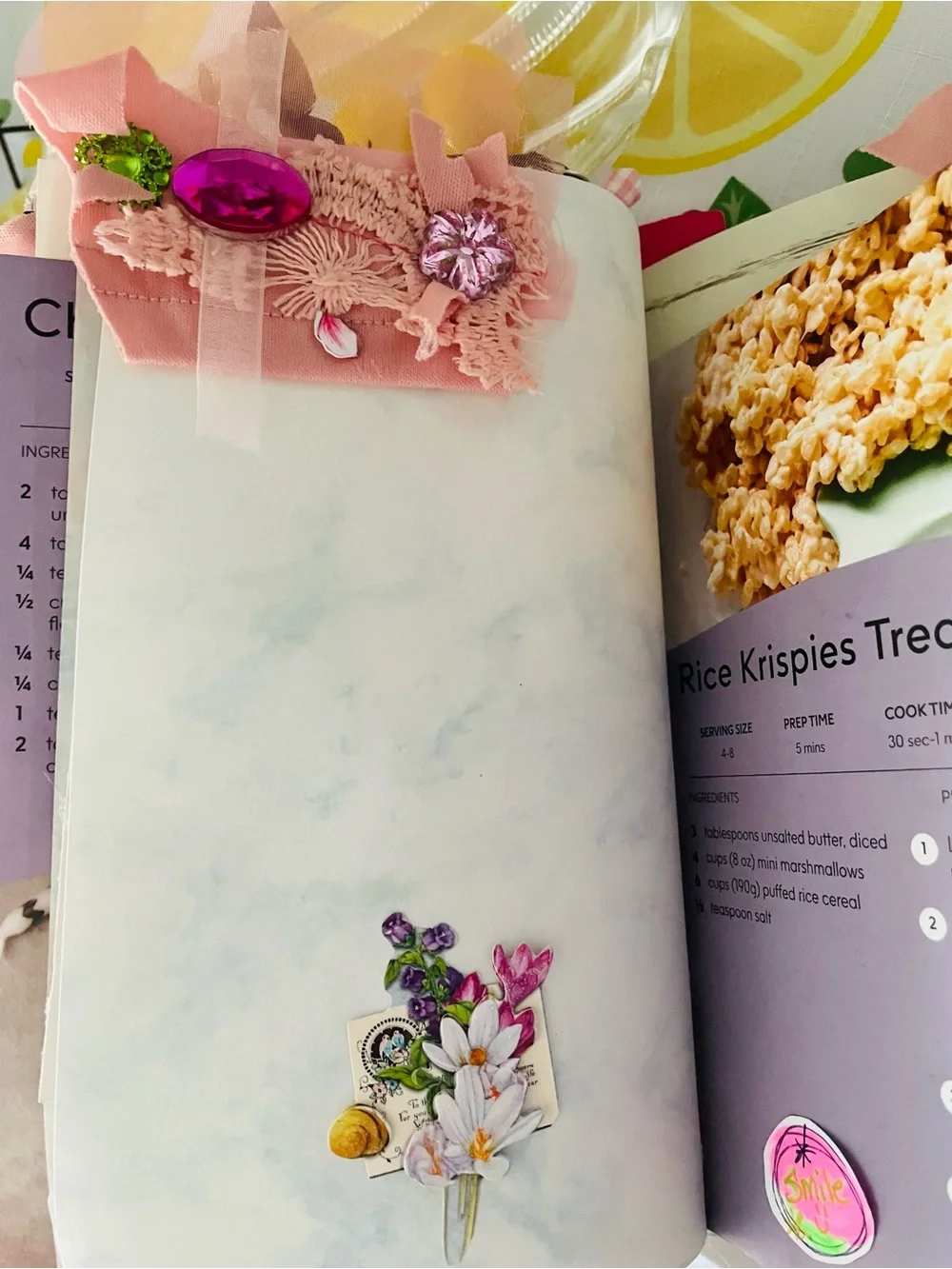 Handmade Journal with Ribbon Tassel